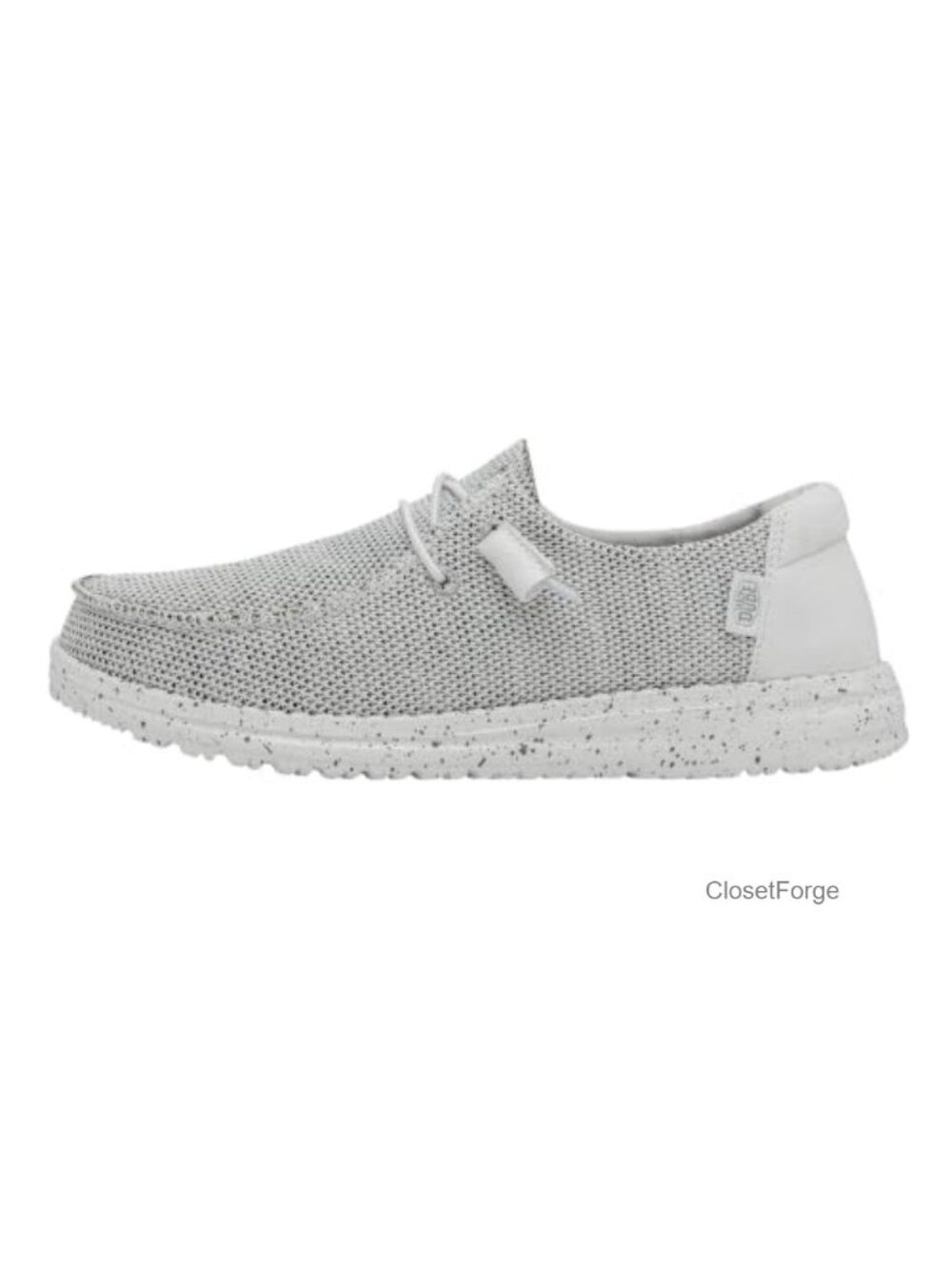 HEYDUDE Women's Wendy Slip-On Shoes with Stretch Textile Upper and Elastic Laces